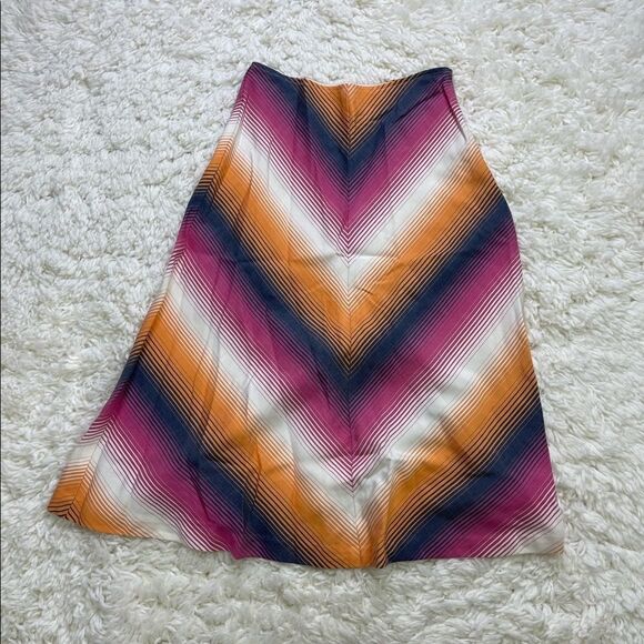 Trina Turk Halter Top Midi Skirt Rainbow Set - Picture 6 of 11
